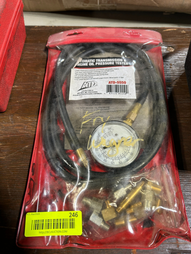 AUTOMATIC TRANSMISSION AND ENGINE OIL PRESSURE TESTER