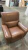 MACYS WARLINGTON LEATHER POWER RECLINER - 2