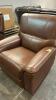 MACYS WARLINGTON LEATHER POWER RECLINER - 4