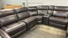 MACYS HUTCHENSON LEATHER 7 PC POWER RECLINING SECTIONAL - 5