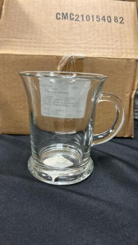 (6) GLASS MUGS