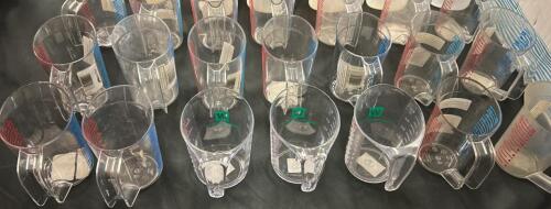 LARGE LOT OF ASSORTED MEASURING CUPS