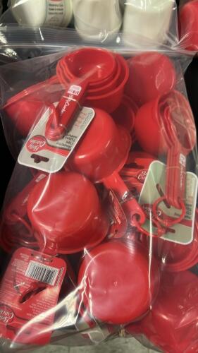 (2) LARGE BAGS OF MEASURING CUPS