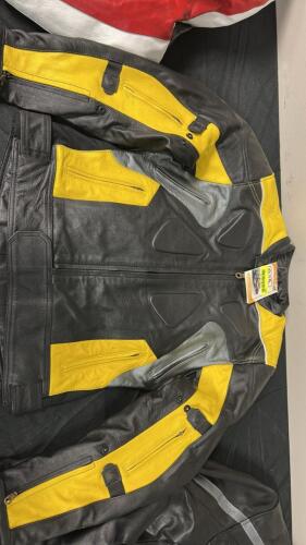 LEATHER MOTOR CYLE JACKET