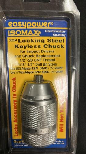 (3) LOCKING STEEL KEYLESS CHUCK