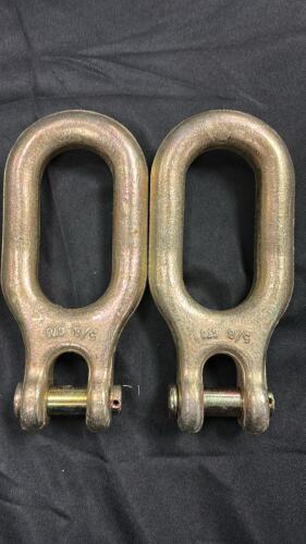 (2) CLEVIS HOOKS WITH PINS