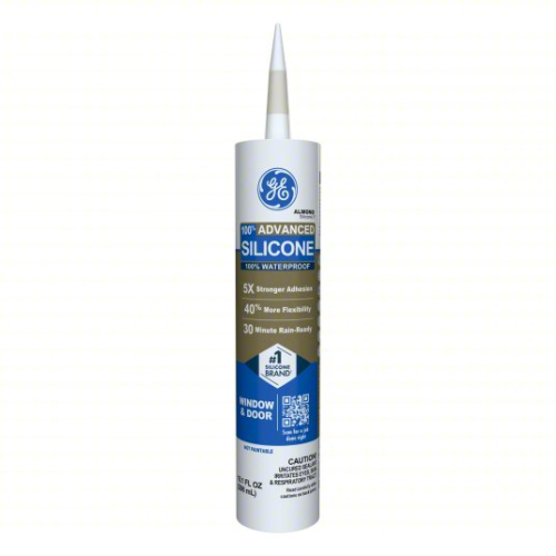 (6) ALMOND, ADVANCED SILICONE SEALANT