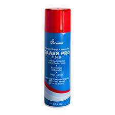 (6) AEROSOL GLASS CLEANER