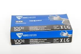 (3) BOXES OF (100) DISPOSABLE GLOVES