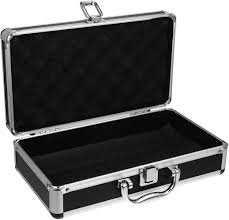 (1) BRIEFCASE STYLE HARD PROTECTIVE CASE WITH FOAM