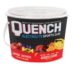 (1) BUCKET OF (200) QUENCH SPORTS