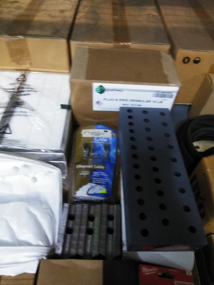 (1) TABLE OF MISC ITEMS