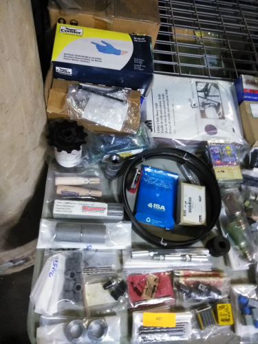(1) TABLE OF MISC ITEMS