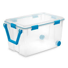 (1) WHEELED GASKET STORAGE BOX