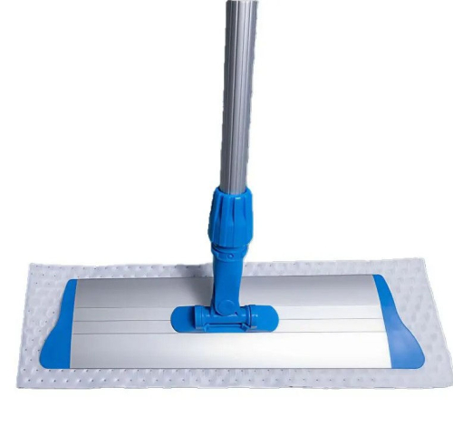 (1) BOX OF (20) SETS EXPANDABLE DUST MOP HANDLE FRAME WITH VELCO HEAD