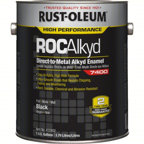 (1) BLACK ENAMEL PAINT