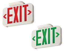 (1) LED EXIT SIGN