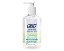 (1) CASE OF (12) ADVANCED GREEN CERTIFIED INSTANT HAND SANITIZER GEL