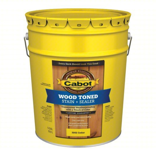 (1) WOOD STAIN AND SEALER