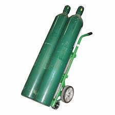 (1) TWO-WHEEL TILT-BACK VERTICAL MEDICAL CYLINDER CART