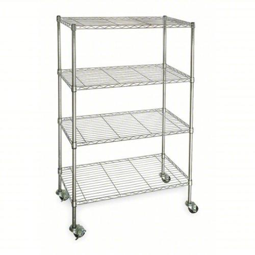 (1) WIRE SHELVING UNIT