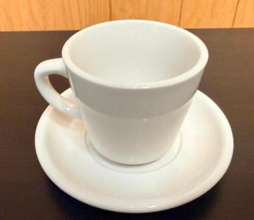 (32) WORLD CHINA COFFEE MUG AND SAUCERS