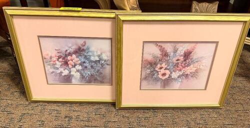 (2) FRAMED PRINTS