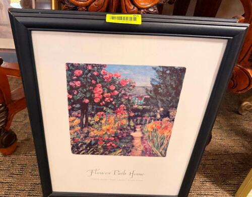 (2) FRAMED PRINTS