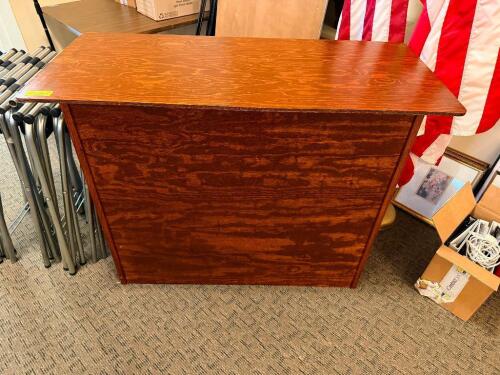 48" WOODEN BAR