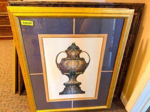 (2) FRAMED PRINTS