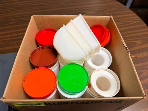 (9) PLASTIC BAR BOTTLES / JUGS