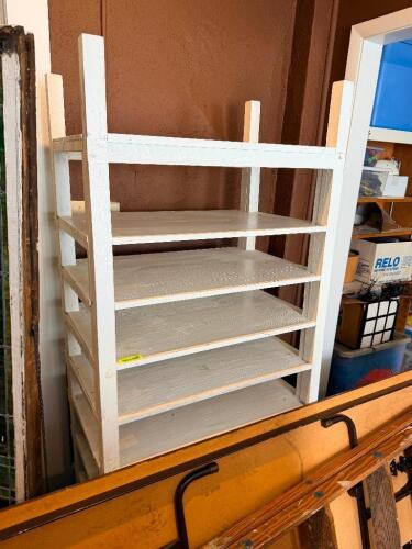 36" X 24" 8 TIER WOODEN RACK