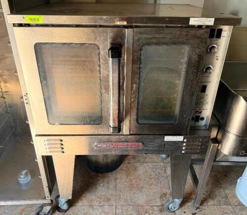 SOUTHBEND SL-SERIES SINGLE DECK GAS CONVECTION OVEN.