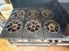 SIX BURNER RANGE W/ 24" GRIDDLE COMBO. LOWER TWO OVENS ARE NOT IN WORKING CONDITION. - 4