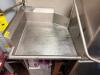 24" X 30" LEFT SIDE STAINLESS CLEAN TABLE. - 2