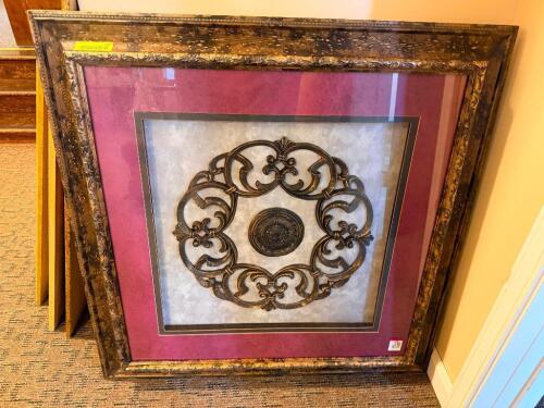 36" X 36" FRAMED PRINT
