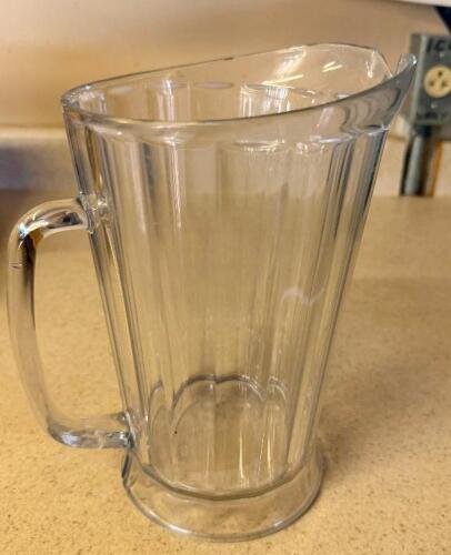 (12) PLASTIC PITCHERS