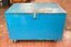 48" X 32" WOODEN MOBILE JOB BOX.