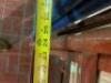 (6) VARIOUS SIZE SCAFFOLDING UPRIGHTS AS SHOWN - 9