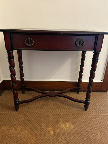 WOODEN CONSOLE TABLE