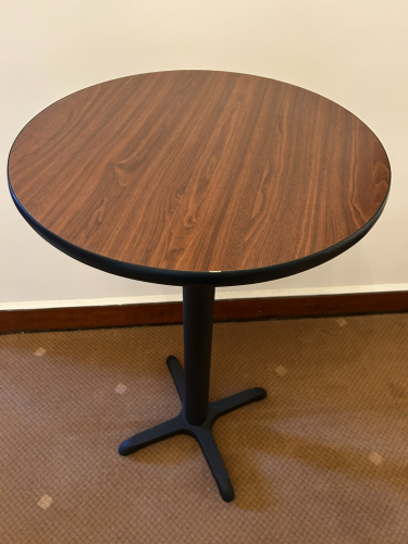 BAR HEIGHT ROUND TABLE
