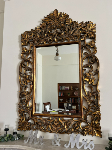 LARGE HANGING MIRROR