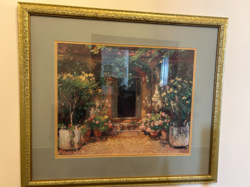 LARGE FRAMED PICTURE