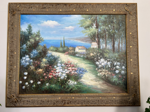 LARGE FRAMED PICTURE