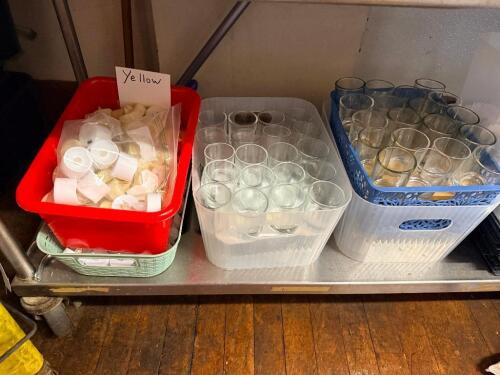 (1) LOT OF GLASS VOTIVE