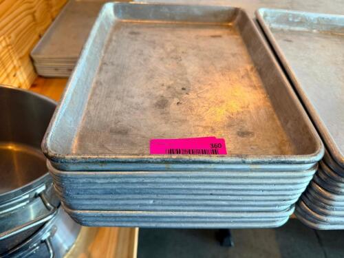 (12) 1/4TH SIZE SHEET PANS