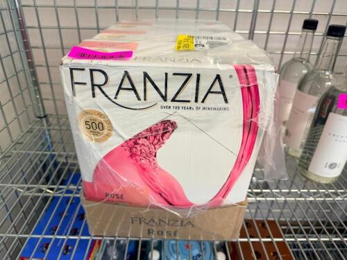 (4) BOXES OF FRANZIA