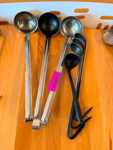 (1) LOT OF STAINLESS LADLES