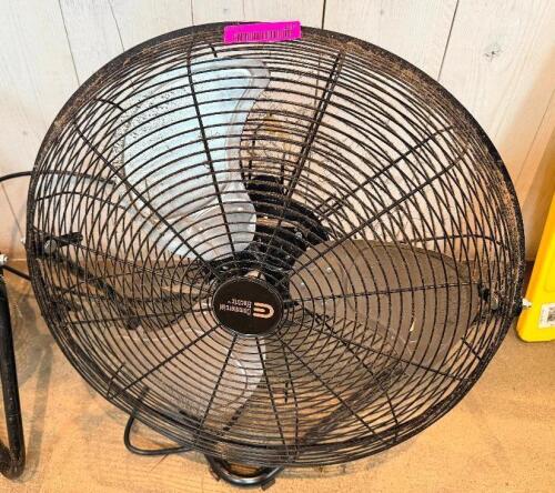 CHICAGO ELECTRIC 20" FLOOR FAN.
