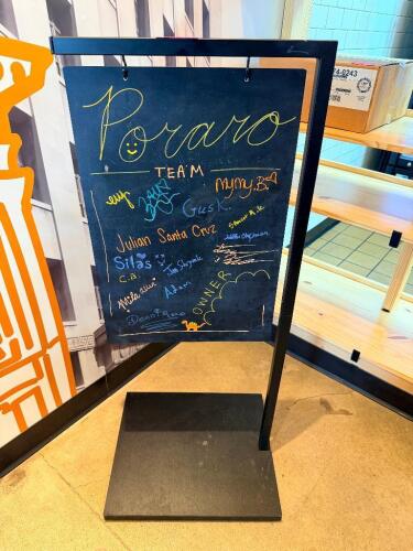 CHALK BOARD SIGN W/ METAL STAND